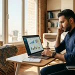 کارآفرین تهرانی در حال بررسی دقیق مالیات فروشگاه اینترنتی