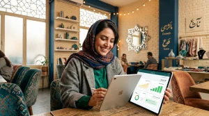 صاحب کسب و کار در حال ثبت اطلاعات تبصره ماده 100